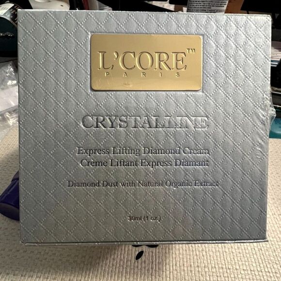 L'CORE Paris CRYSTALLINE Express Lifting Diamond Cream (NEW SEALED) 1oz/30ml - Picture 3 of 5
